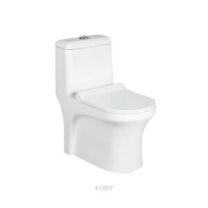 P4® CERAMIC One Piece Closet Round #1007