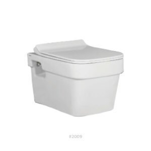P4® CERAMIC Wall hanging commode square #2009