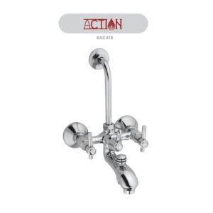 P4® ACTION 3 IN 1 WALL MIXER WITH L BEND #AC416