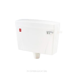 P4® SINGLE FLUSH CISTERN 13 LITRE CAPACITY (A/S S/F 001)