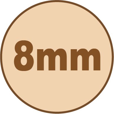 8mm Thick Wall